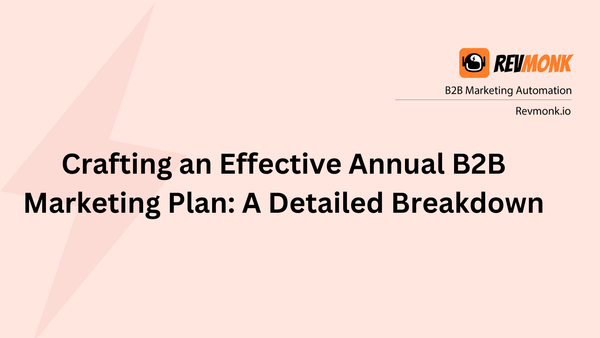 Crafting an Effective Annual B2B Marketing Plan: A Detailed Breakdown